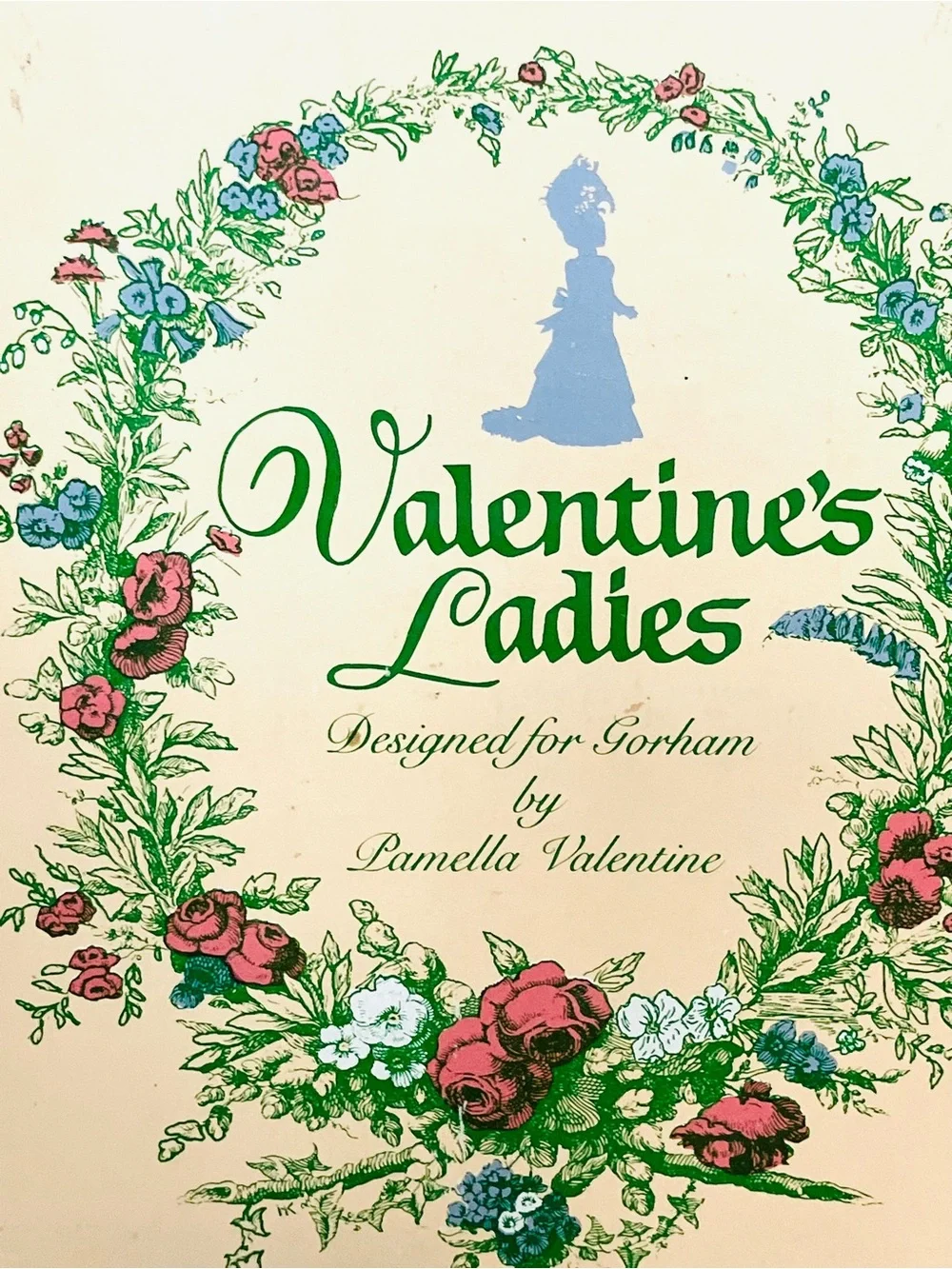 Gorham 1987 Valentine’s Ladies Sylvia Porcelain Doll 11in VL7 Has COA Read